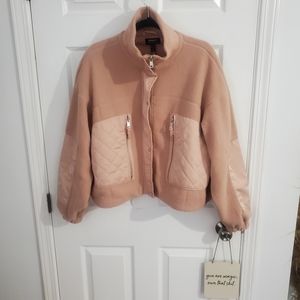 Fleece zip up (free people dupe)